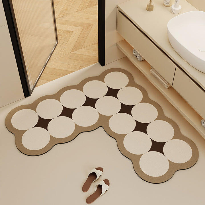 Unique Textured Bathroom Mat Bowlift