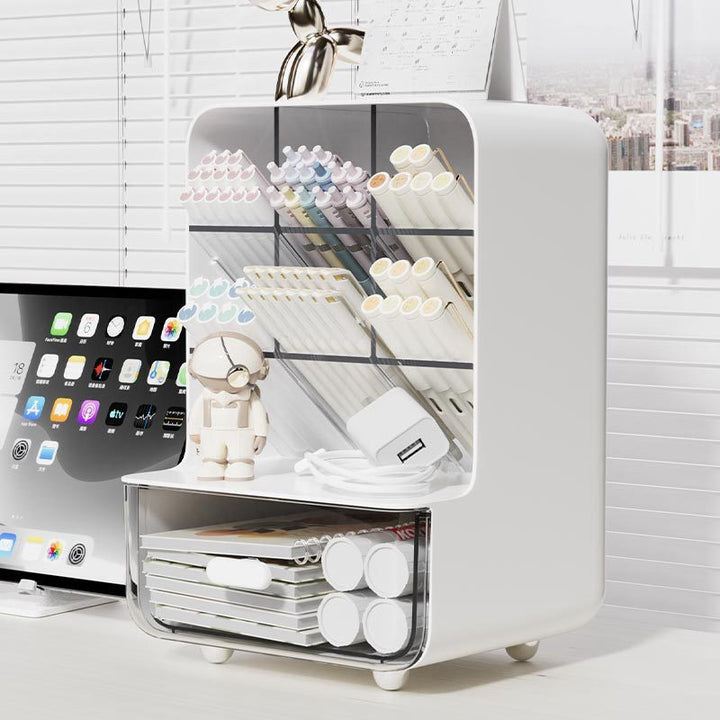 Desk Organizer with Multi-Compartment Storage Bowlift