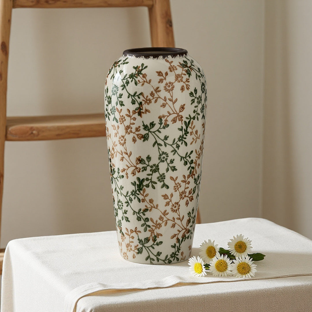 Floral ceramic vase Bowlift