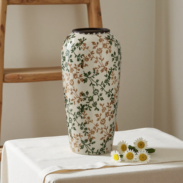 Floral ceramic vase Bowlift