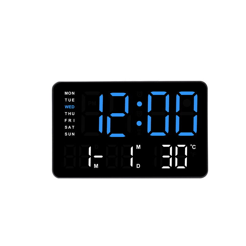 Digital function alarm clock with large LED display Bowlift