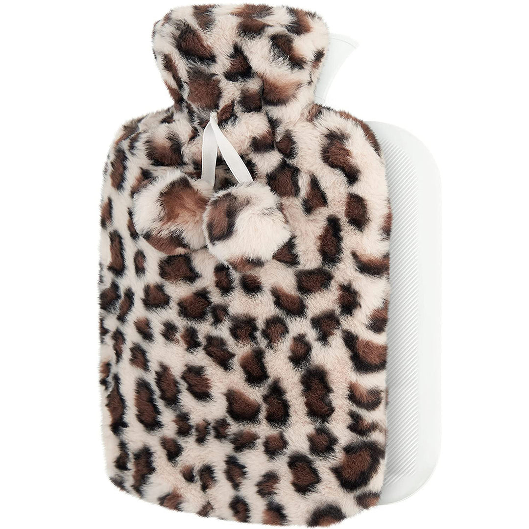 Plush Hot Water Bottle with Cover Bowlift