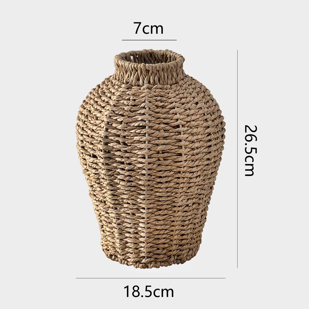 Decorative jug made of woven material Bowlift