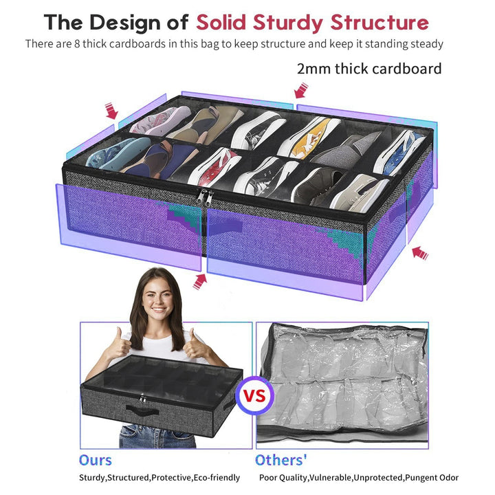 Under-Bed Storage Organizer