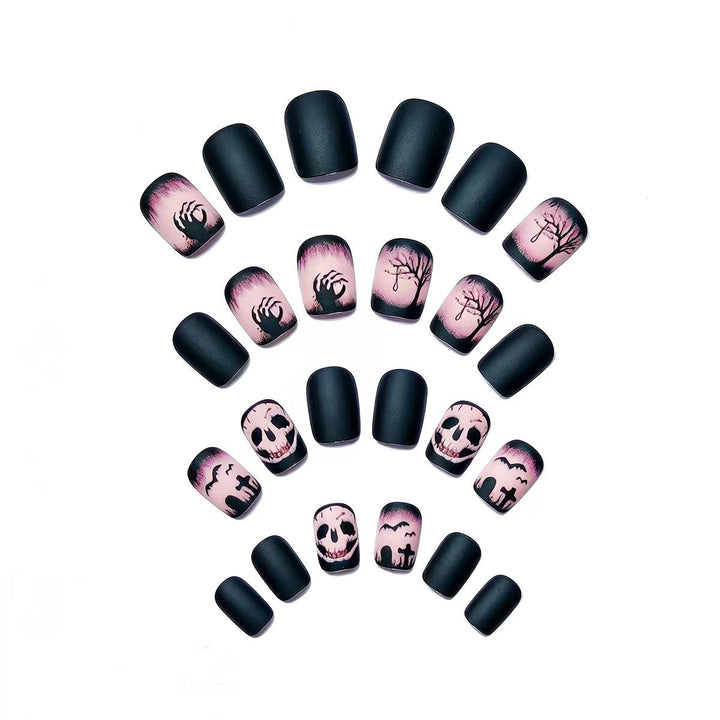 Creative Art Nails in Fascinating Halloween Design Bowlift