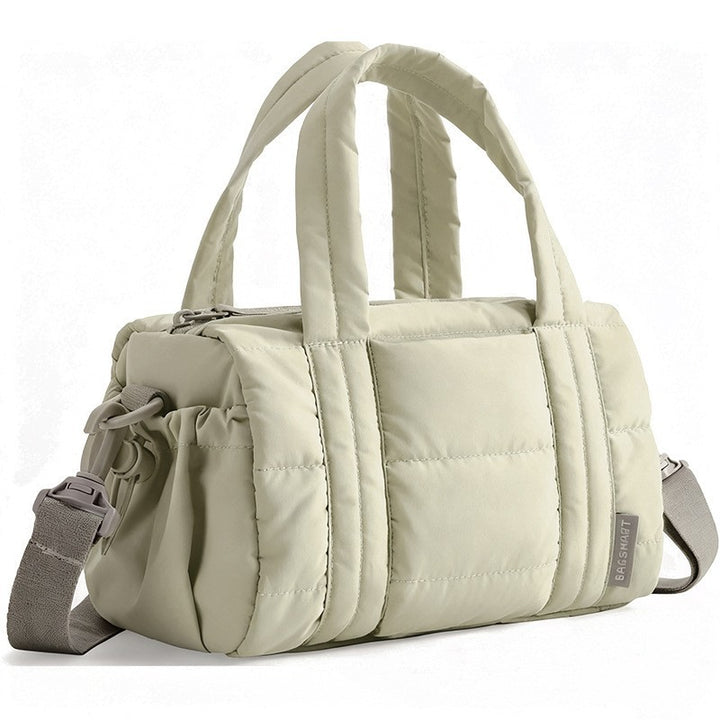 Fashionable Wearable Handbag with Flexible Carrying System Bowlift