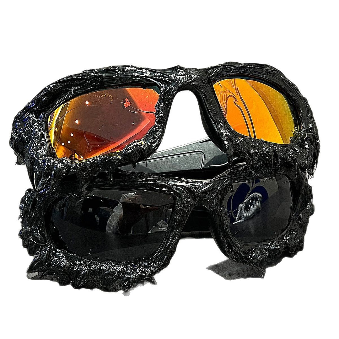 Women's sporty ski goggles with innovative design Bowlift