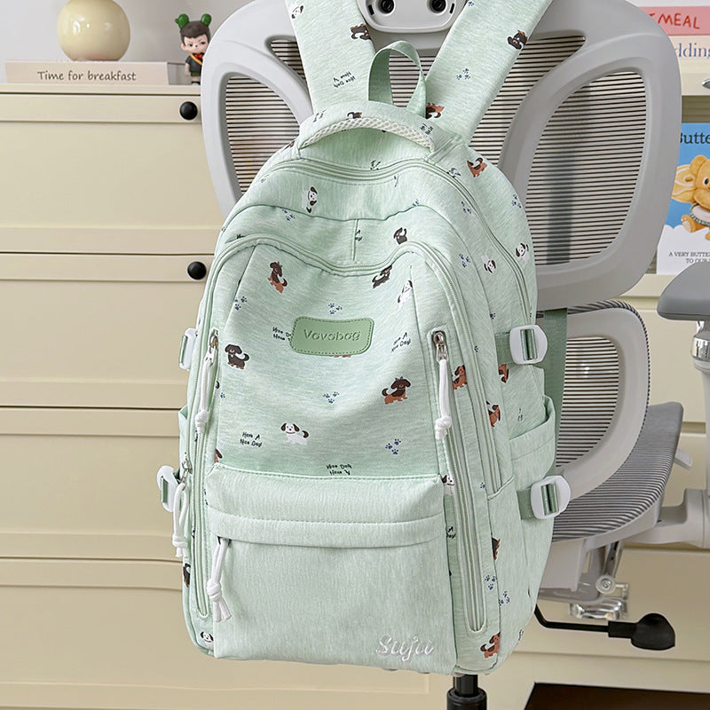 Playful Animal-Themed School Backpack