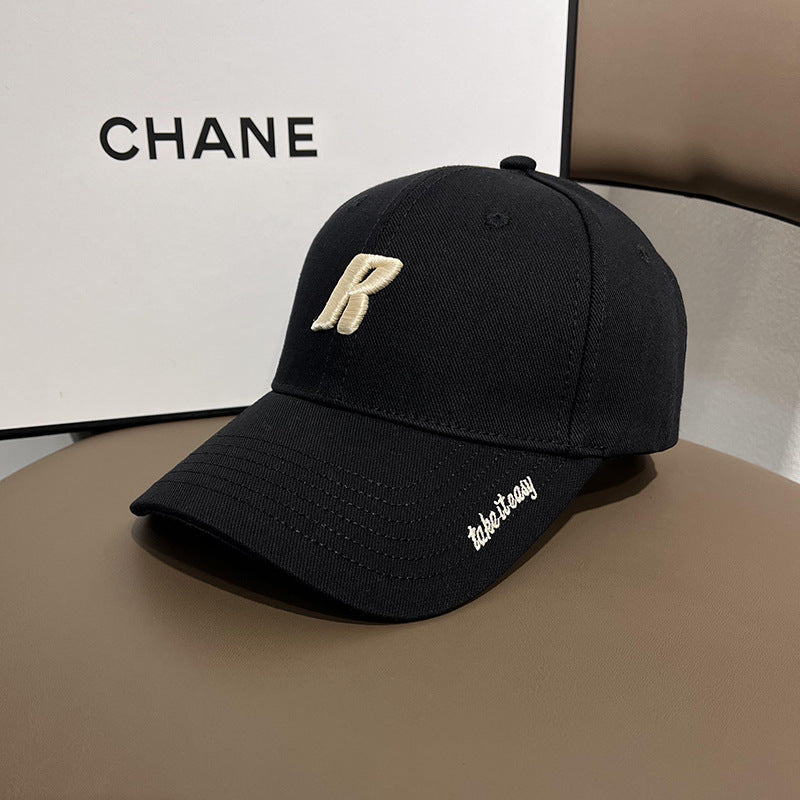 Women's Casual Embroidered Cap Bowlift