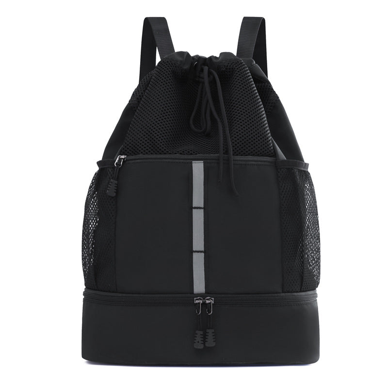 Multi-Functional Mesh Sports Backpack Bowlift