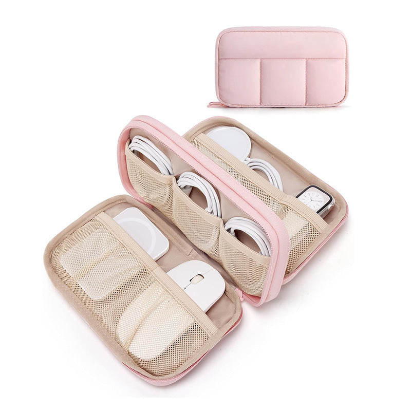Multifunctional Electronics Organizer Bag Bowlift