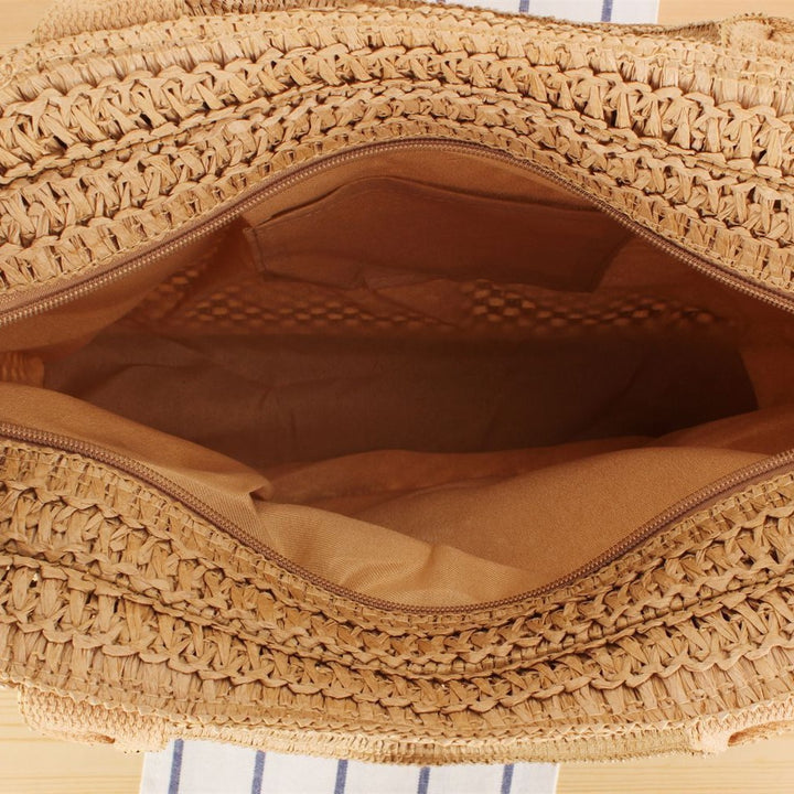 Shopping Bag Made of Natural Wicker Bowlift