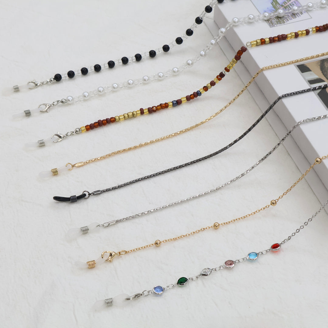 Elegant Eyewear Retainer Chain Bowlift