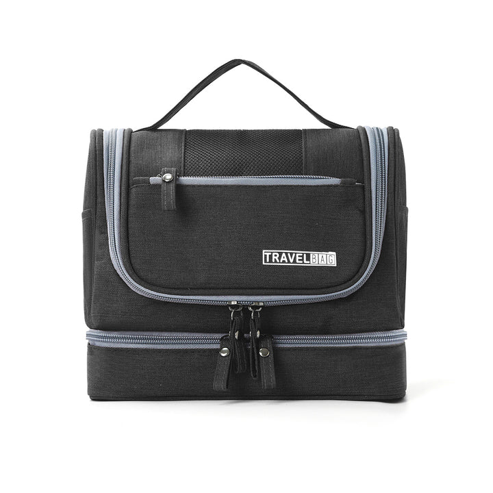 Travel toiletry bag with multiple compartments and practical organization Bowlift