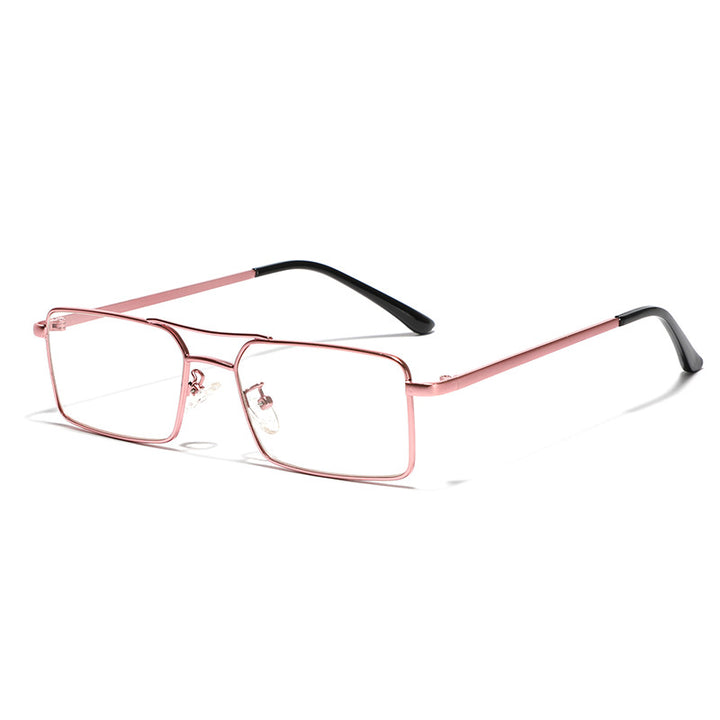 Women’s fashion rectangular glasses with stylish metal frame Bowlift