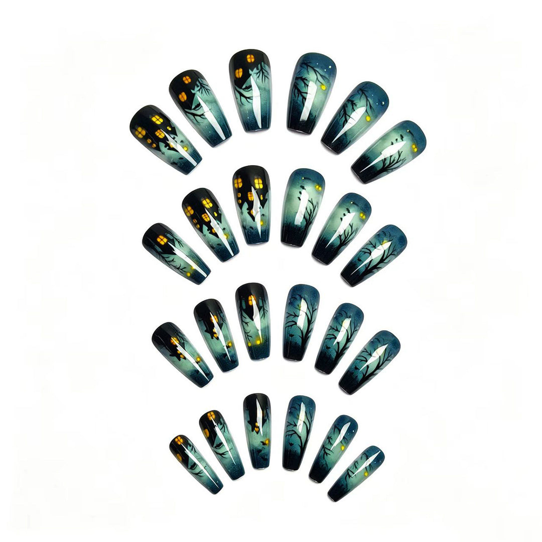 Creative Halloween Designed Nail Art Bowlift