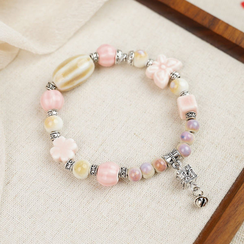 Heart-Shaped Beaded Bracelet Bowlift