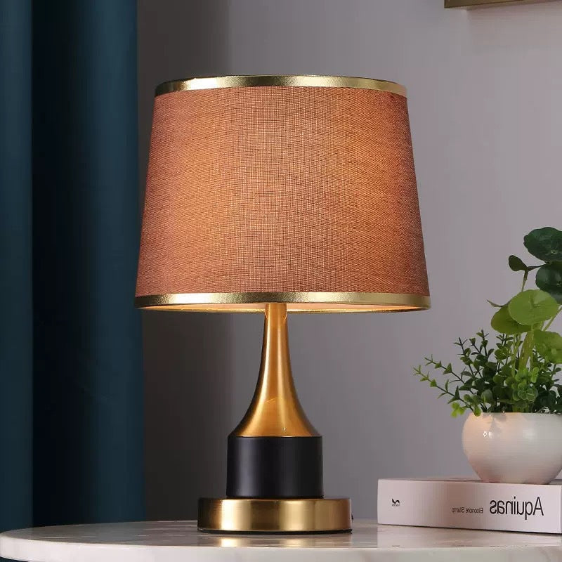 Elegant Metallic Table Lamp