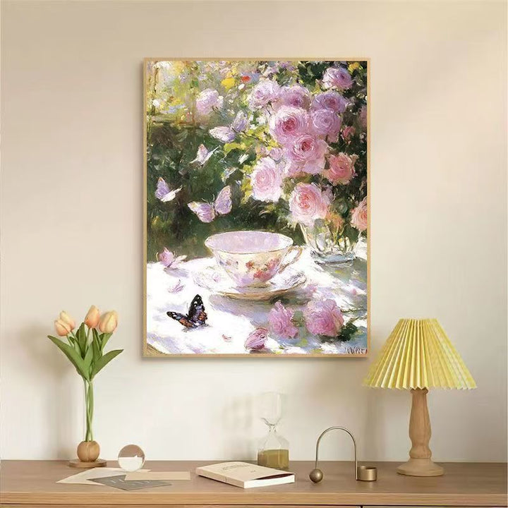 Decorative Floral Art Bowlift