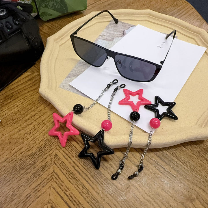 Stylish Star-Shaped Eyewear Chain Bowlift