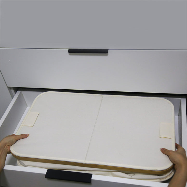 Laundry basket with lid and shelf table Bowlift