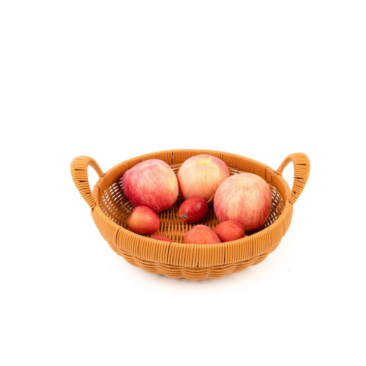 Unisex Woven Storage Basket with Handles Bowlift