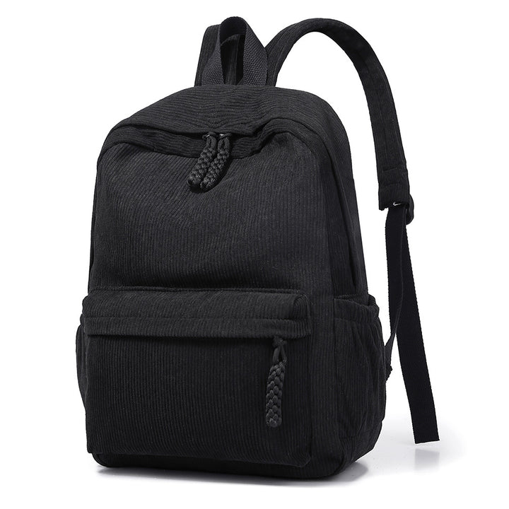 Textured Fabric Travel Backpack Bowlift