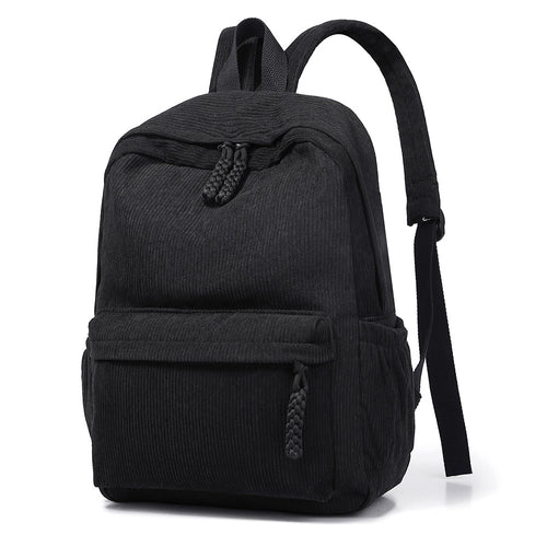 Textured Fabric Travel Backpack Bowlift