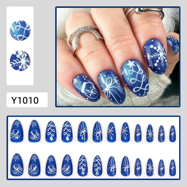 Artificial Nails in Modern Tribal Design Bowlift