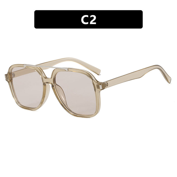 Women's square sunglasses with protective UV filter and elegant frame Bowlift