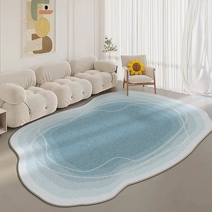Abstract Shaped Area Rug