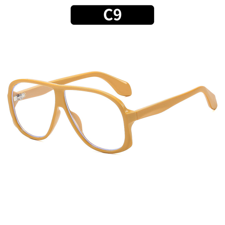 Modern Oversized Square Frame Sunglasses