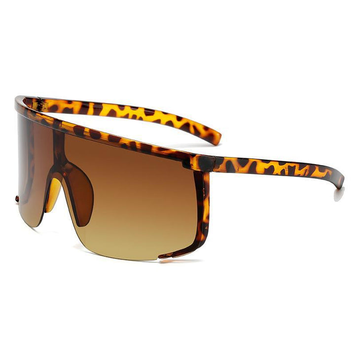 Women's High-Visibility Full Shield Sports Sunglasses Bowlift