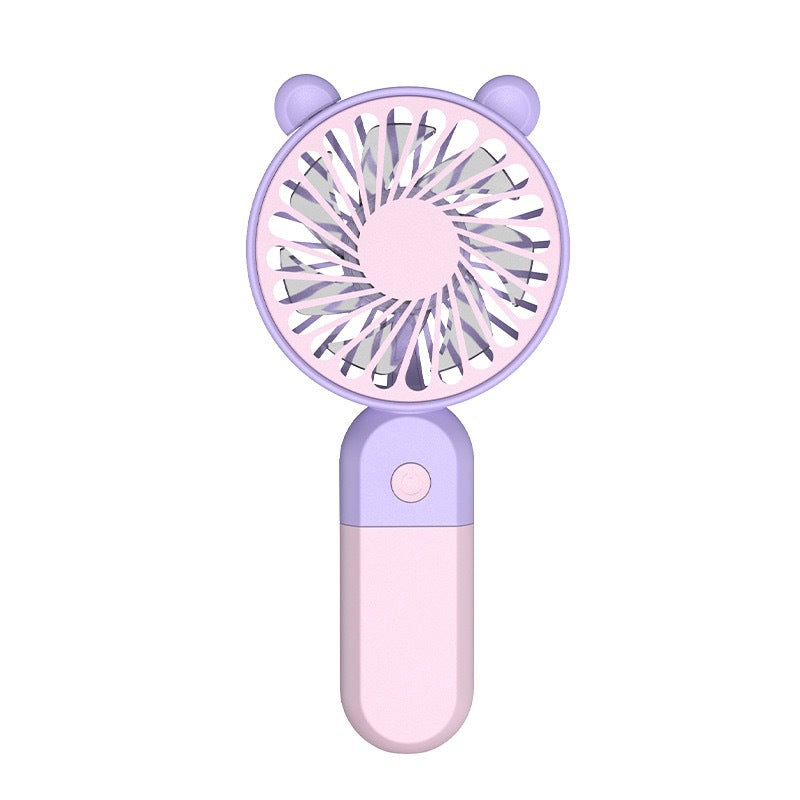 Unisex Cute Portable Handheld Cooling Fan Bowlift