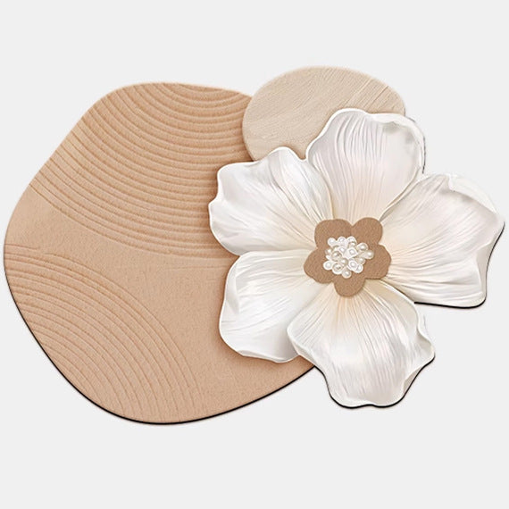 Elegant Floral Table Mat