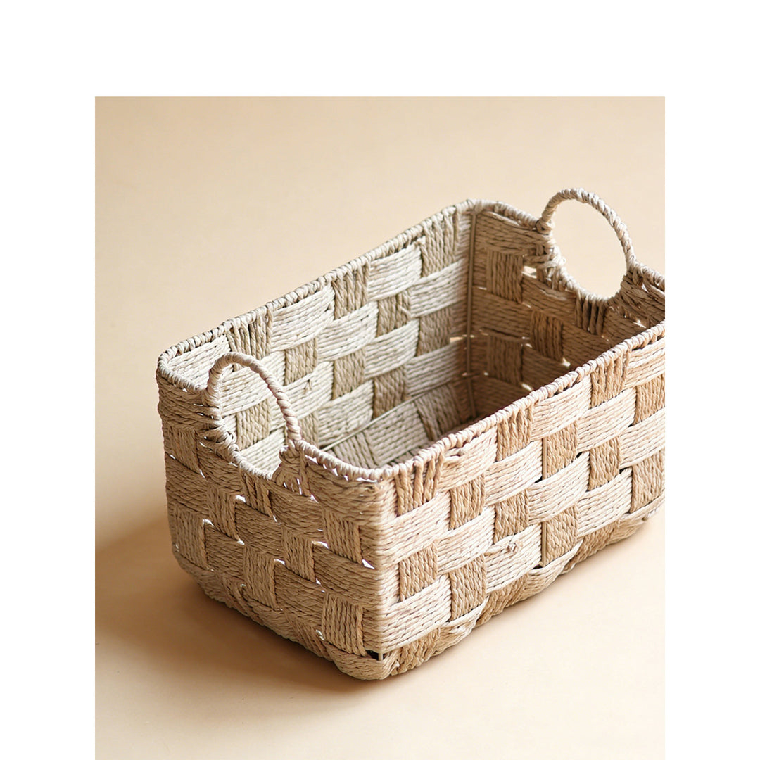 Handcrafted storage basket made of seagrass Bowlift