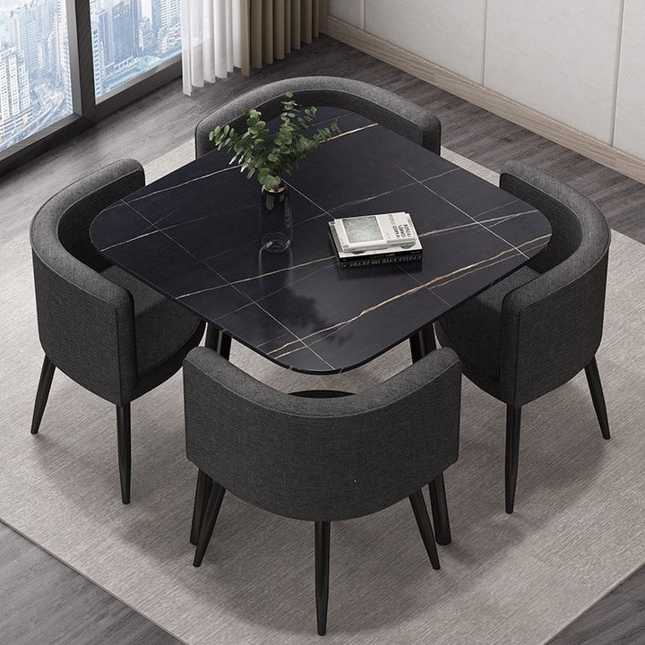 Modern Dining Table Set Bowlift