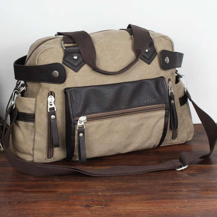 Shoulder bag with multiple compartments and comfortable carrying system Bowlift