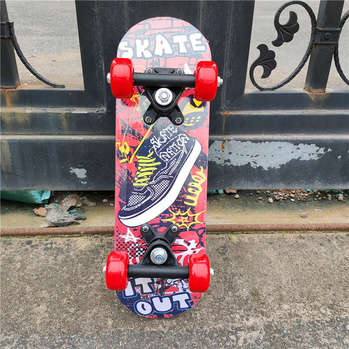 Cartoon-Themed Mini Skateboard Bowlift