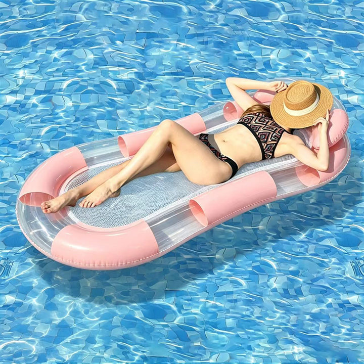 Unisex Air Mattress with Net Structure Bowlift