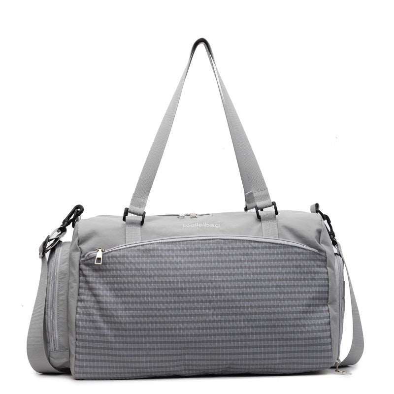 Sporty Leisure Bag with Versatile Compartments Bowlift