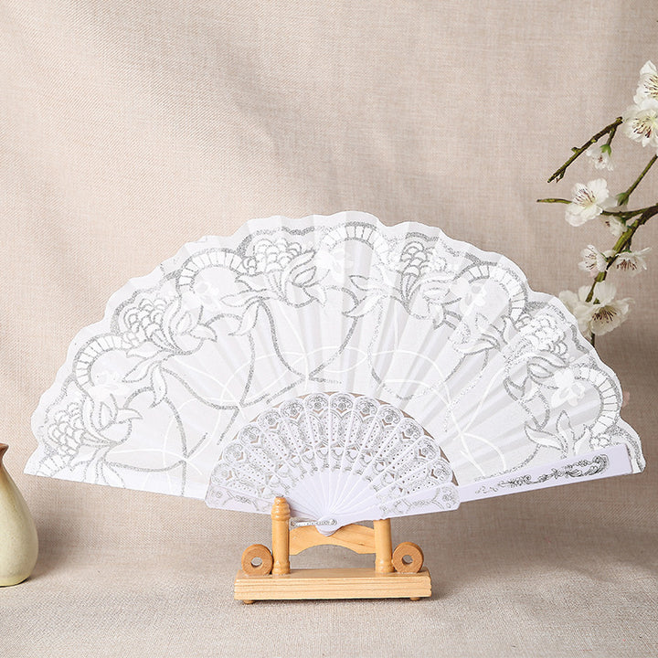 Ladies elegant lace fan Bowlift