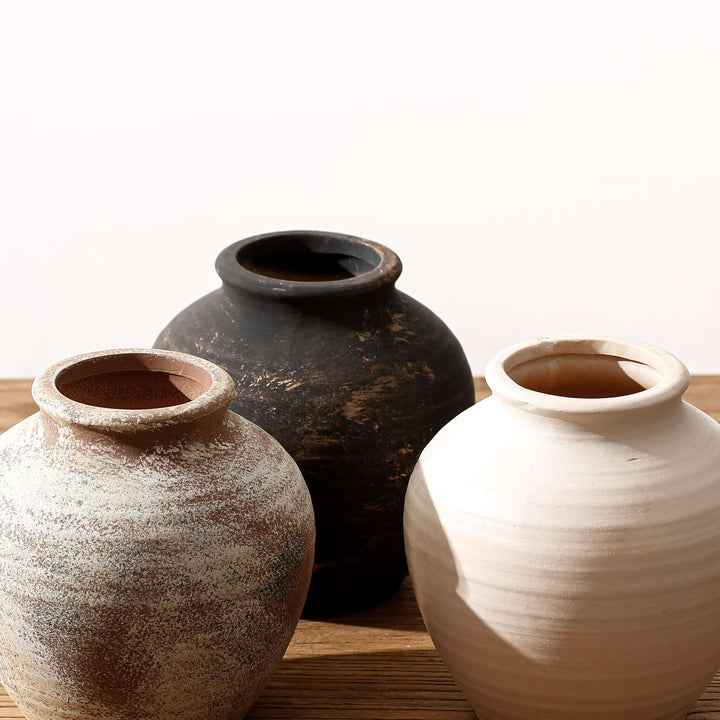 Handcrafted Terracotta Vase Bowlift