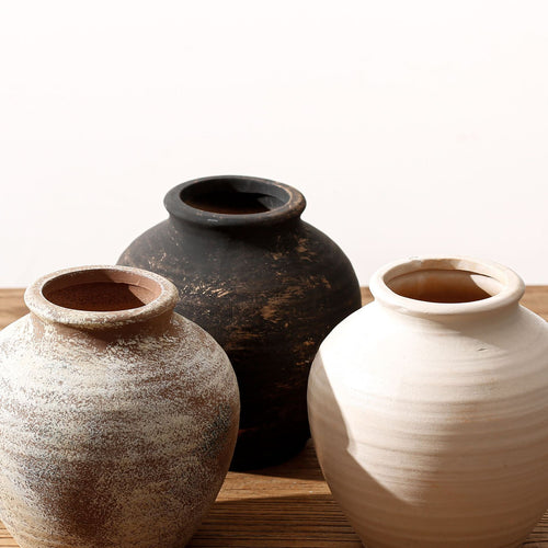 Handcrafted Terracotta Vase Bowlift