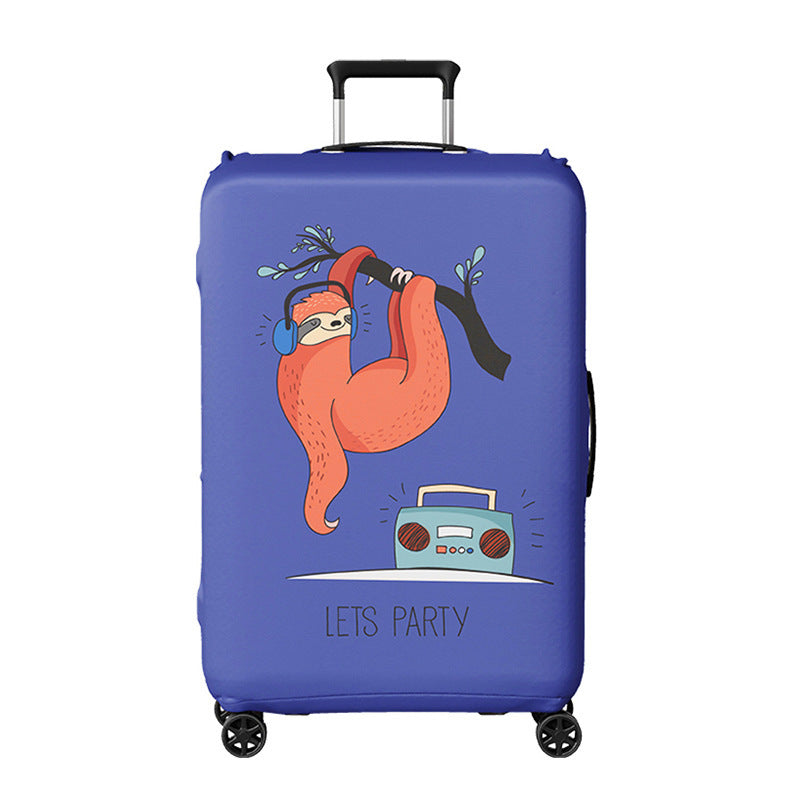 Unisex Hard-shell suitcase with cheerful pirate motif Bowlift