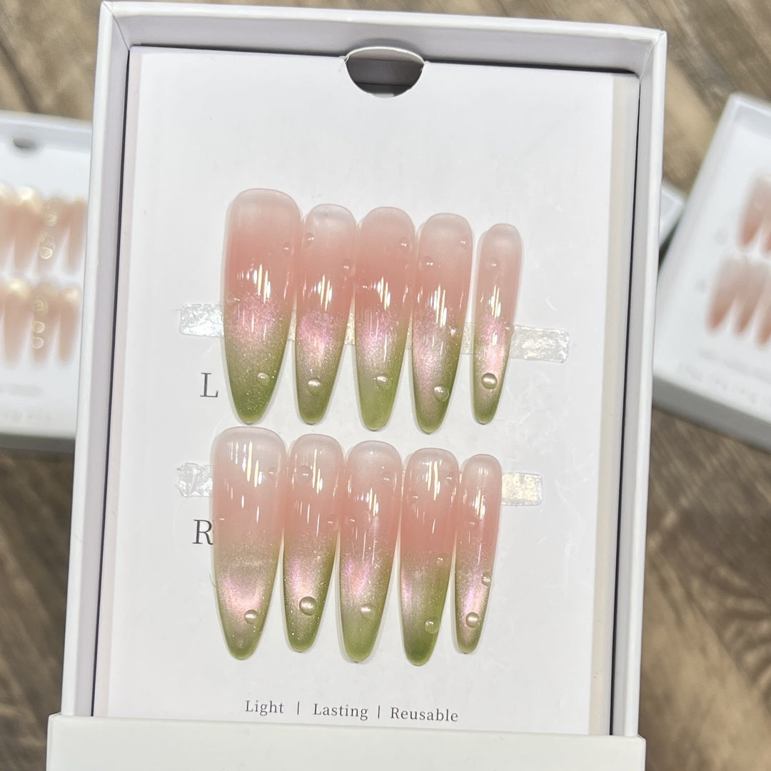 Stiletto Ombre Press-On Nail Set Bowlift