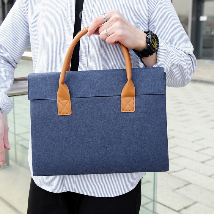 Elegant Structured Professional Tote Bag Bowlift