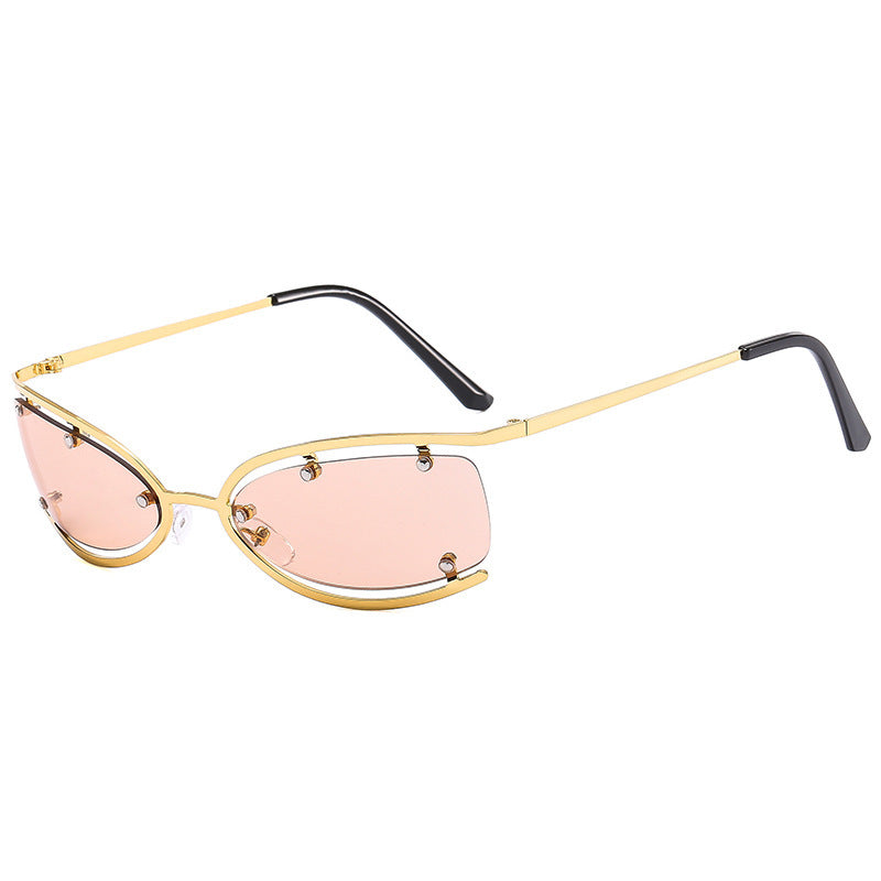 Women's fashionable sunglasses with elegant frame structure and trendy lenses Bowlift