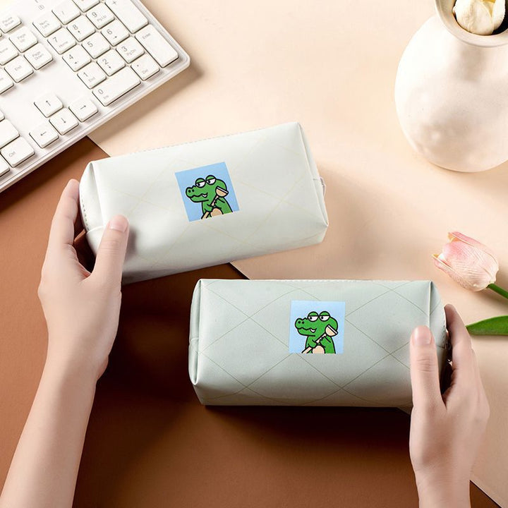 Cartoon Character Print Pencil Case Bowlift