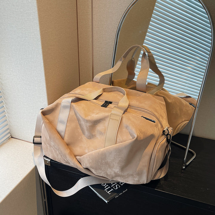 Sporty Travel Bag With Innovative Design And Multifunctional Compartments Bowlift